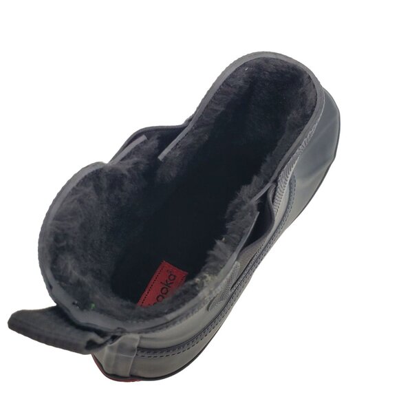 CHOOKA Rain Boots Chelsea 6 Duck Outdoor Faux Fur Shoes Waterproof Ankle Booties - Picture 14 of 14